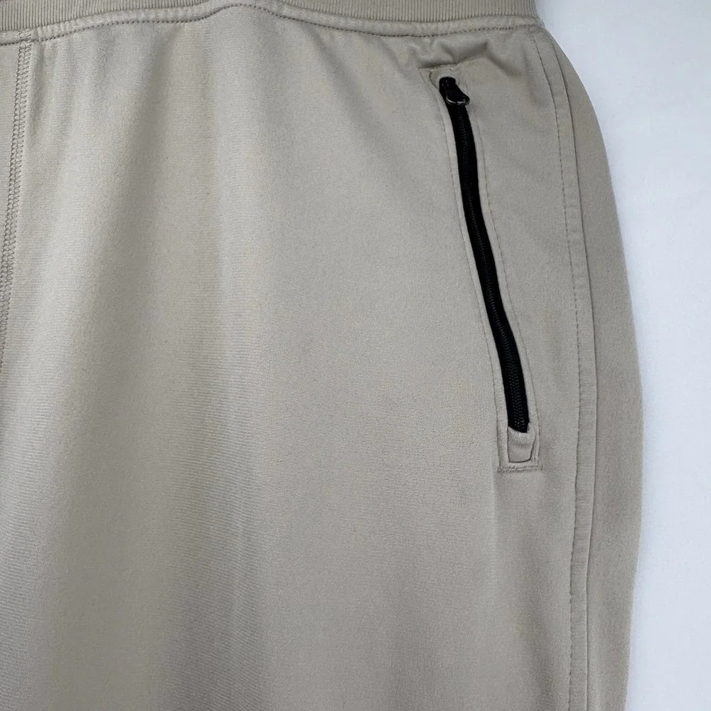 Under Armour Joggers Men Size 2XL Khaki Sportstyle Tricot Pants Athletic Running